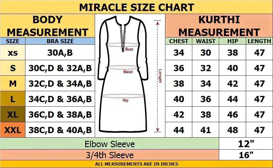 Hacoba Casual Kurthi MCK202